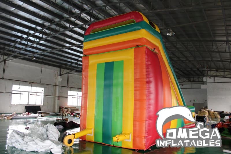 18FT Rainbow Dry Slide