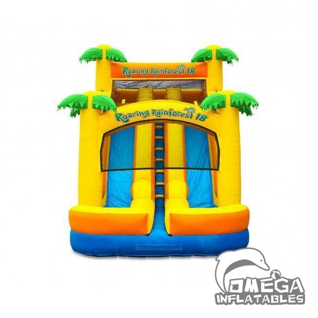 18FT Roaring Rainforest Water Slide