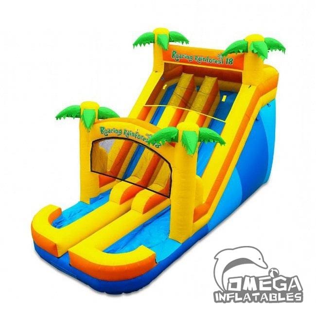 18FT Roaring Rainforest Water Slide