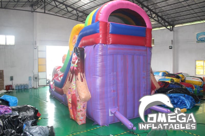 18FT Sugar Rush Wet Dry Slide