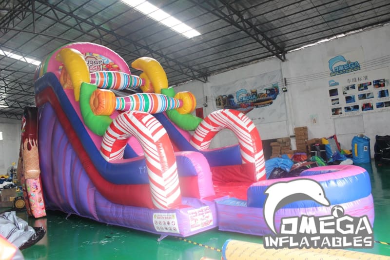 18FT Sugar Rush Wet Dry Slide