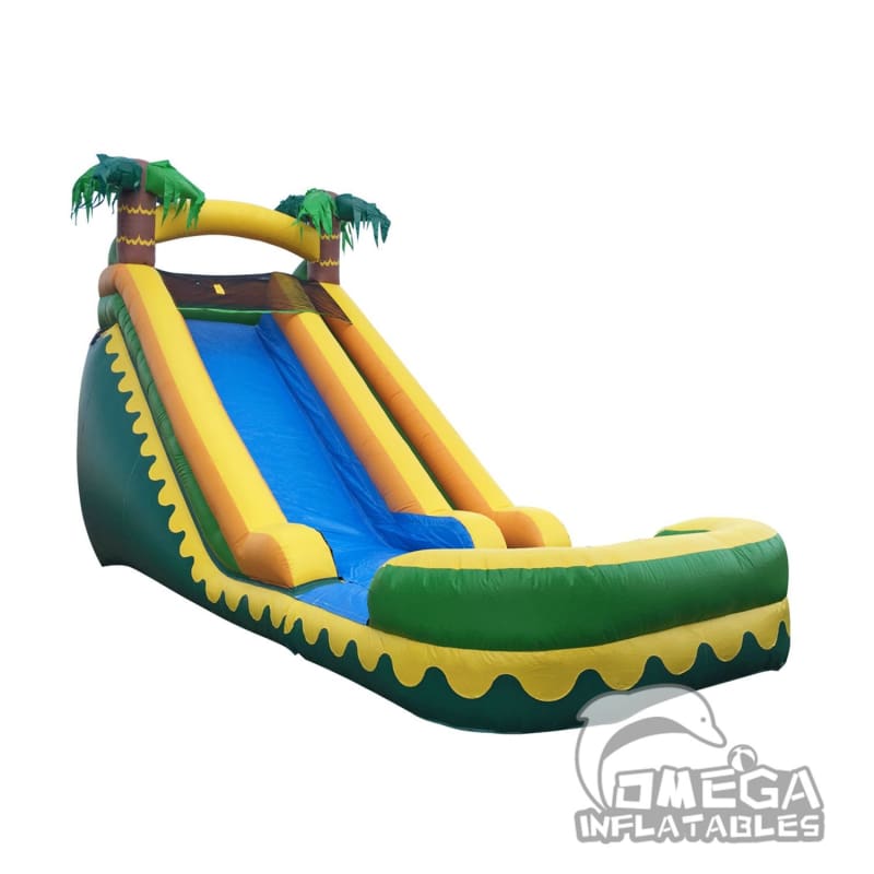 18FT Tropical Aloha Super Wet Dry Slide