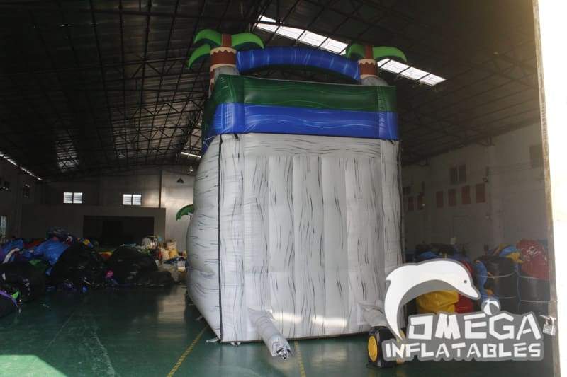 18FT Tropical Rush Water Slide