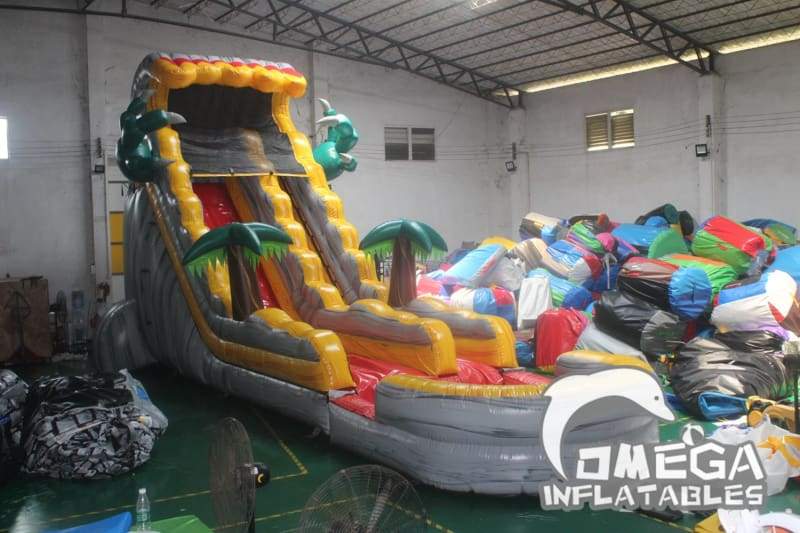 19FT T-Rex Water Slide