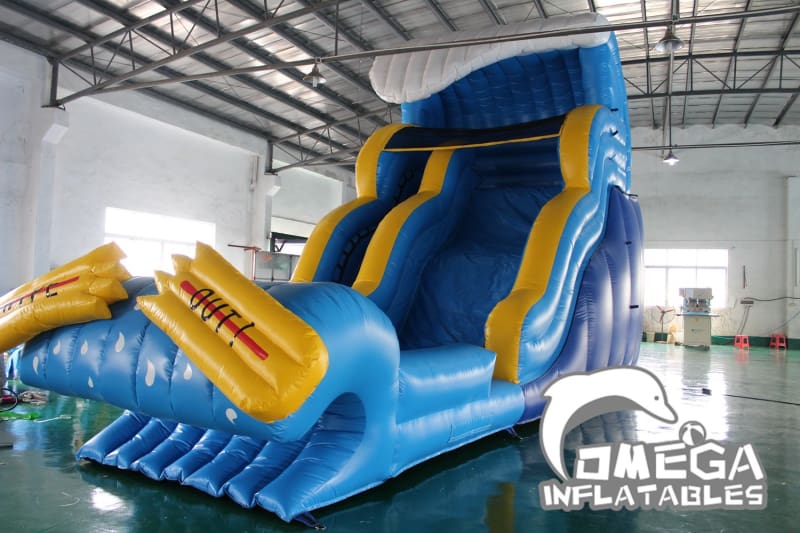 19FT Wave Wipe Out Water Slide