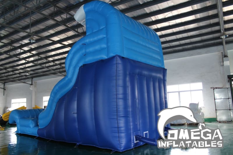 19FT Wave Wipe Out Water Slide