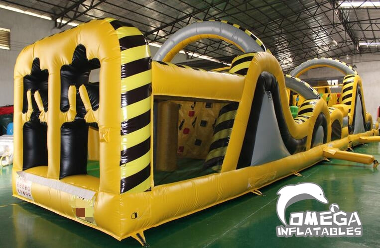 Interactive Atomic Inflatable Obstacle Course with Pool