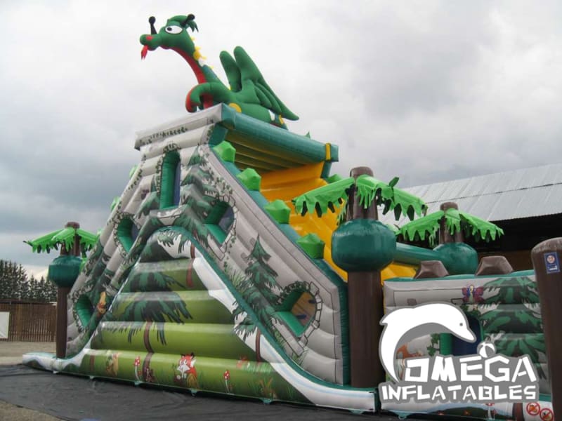 2 Part Dragons Forest Obstacle Course