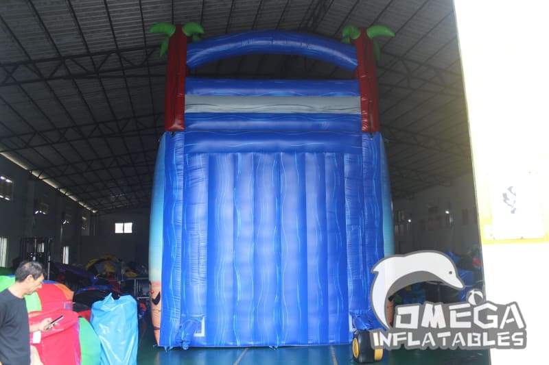 20FT Inflatable Penguins of Madagascar Water Slide