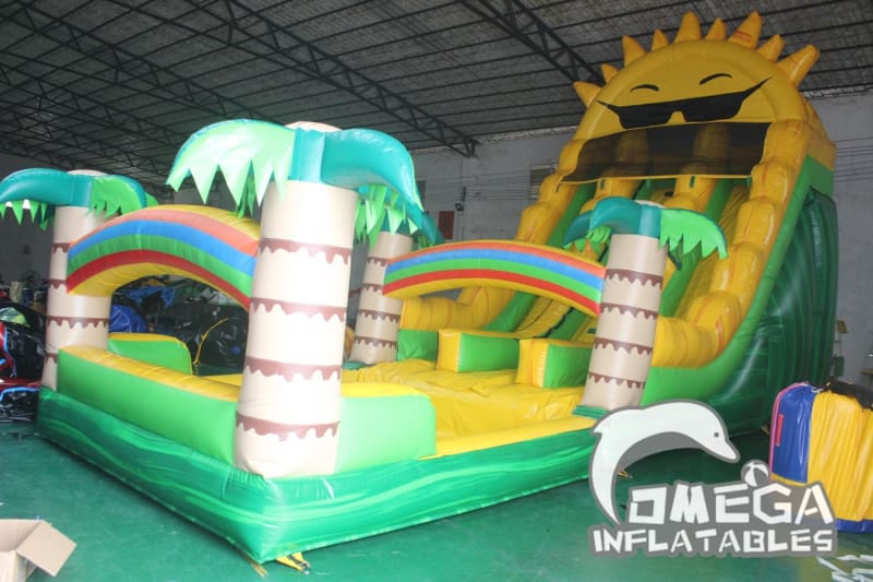 20FT Inflatable Paradise Sunshine Water Slide