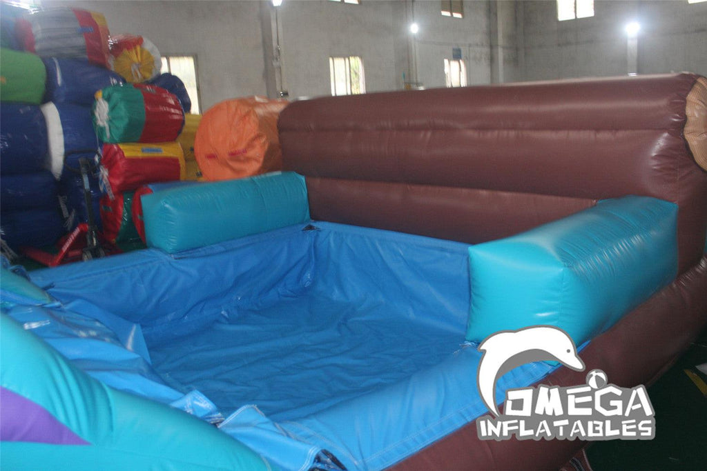 21FT Mountain Wild Rapids Inflatable Water Slide - Omega Inflatables Factory