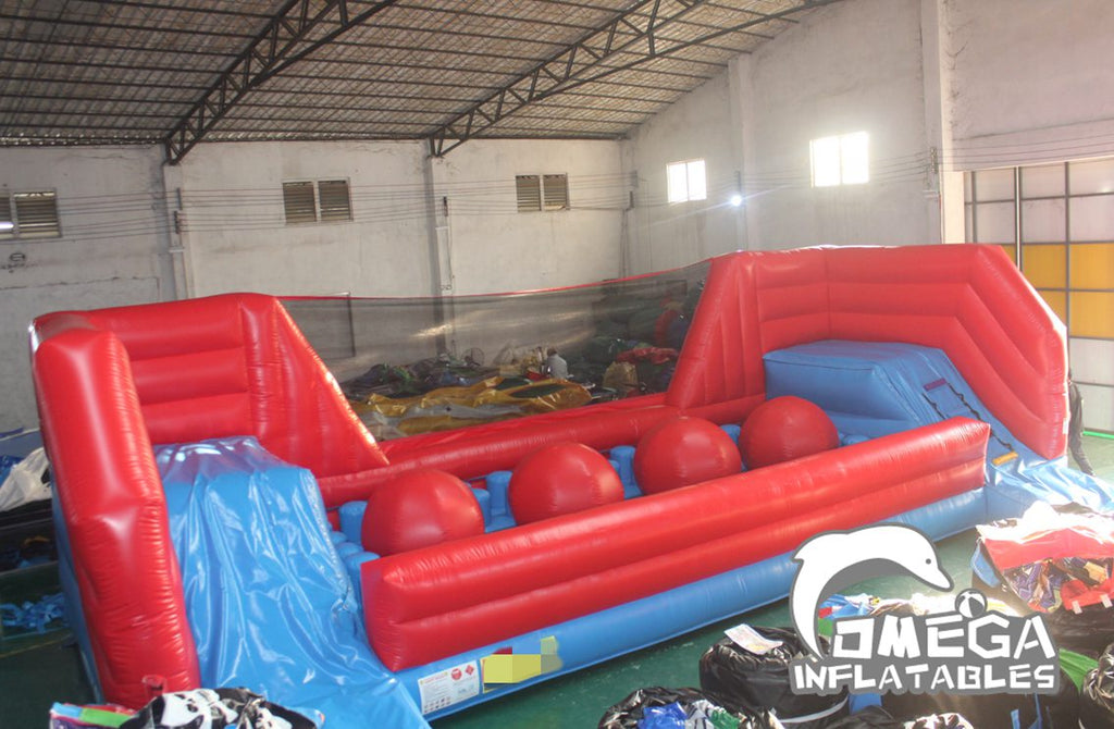 Inflatable Leaps N Bounds 4T Red and Blue