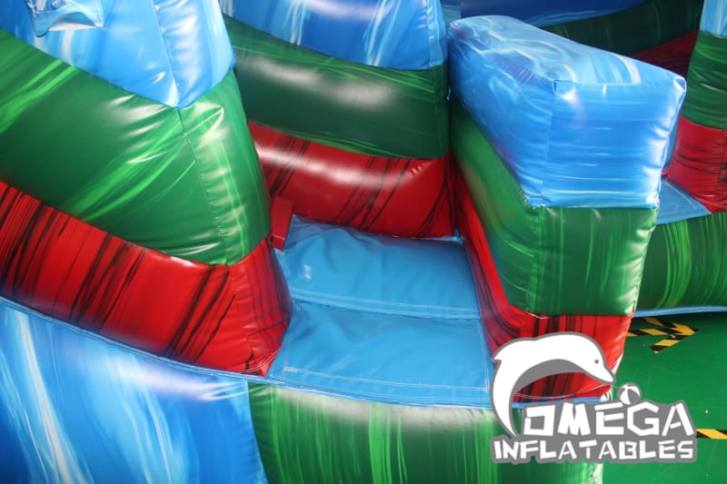 21FT Multiple Marble Rampage Water Slide