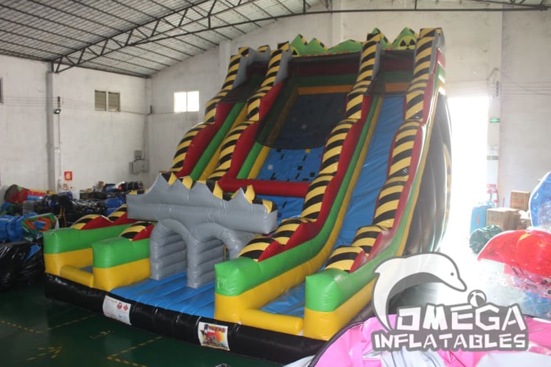 22FT Inflatable Toxic Climbing Slide