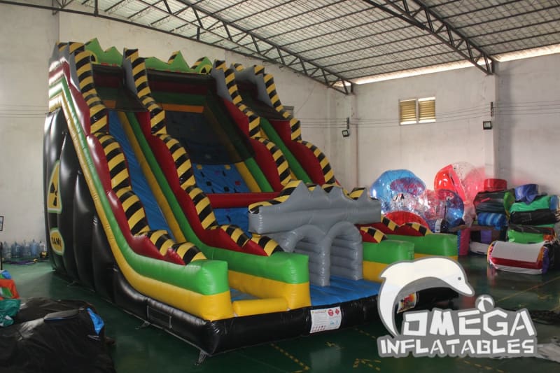 22FT Inflatable Toxic Climbing Slide