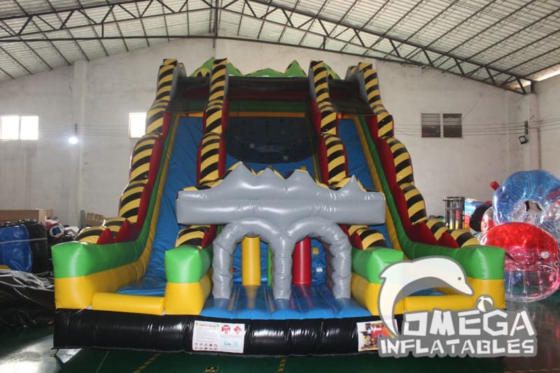 22FT Inflatable Toxic Climbing Slide