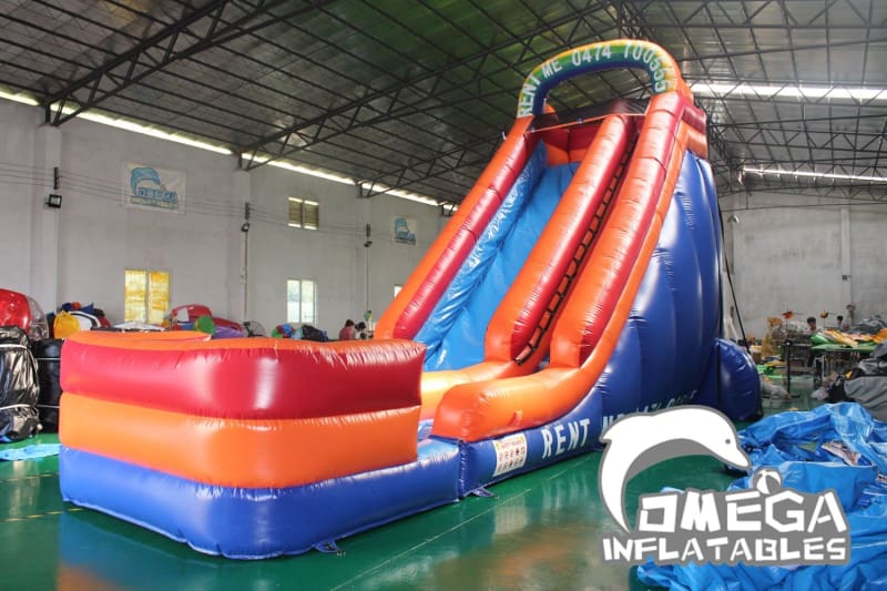 22FT Rainbow Water Slide