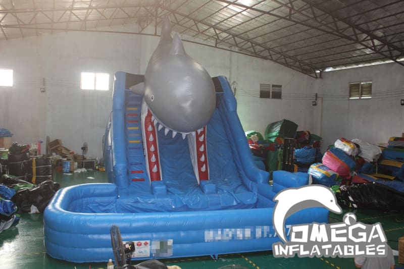 22FT Shark Water Slide