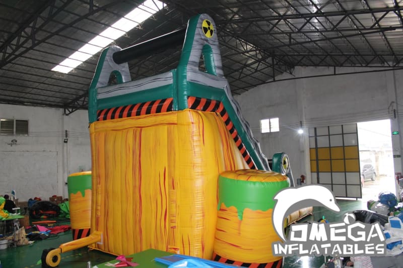 22FT Toxic Dual Lane Water Slide