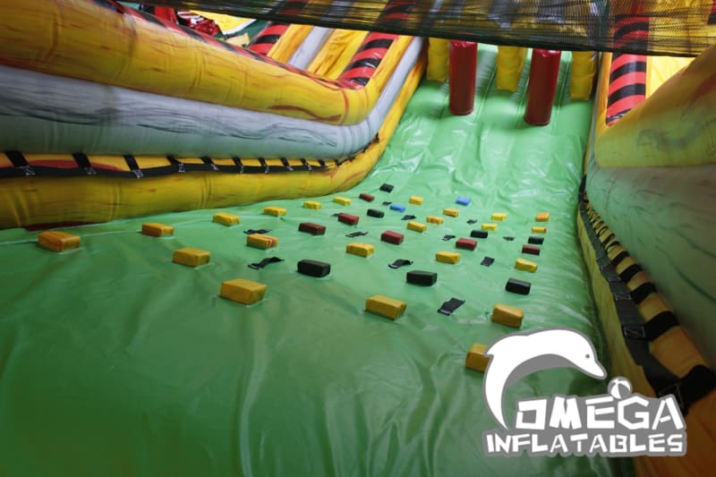 22FT Toxic Rush Marble Inflatable Wet Dry Slide