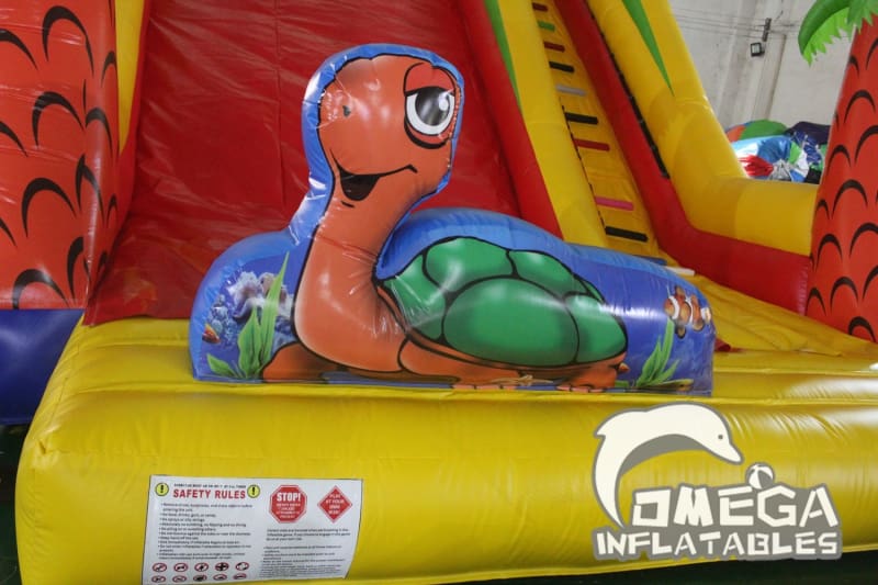 23FT Crocodile Inflatable Slide