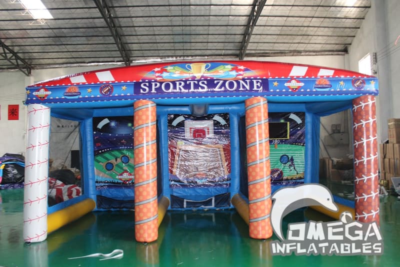 3 in 1 Inflatable Sports Zone