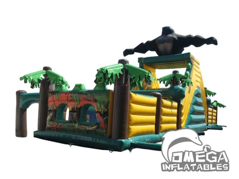 3 Part Jungle Lair Obstacle Course