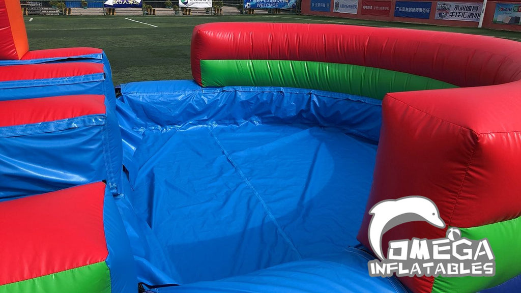 32FT Triple-Lane Giant Inflatable Water Slides for Sale