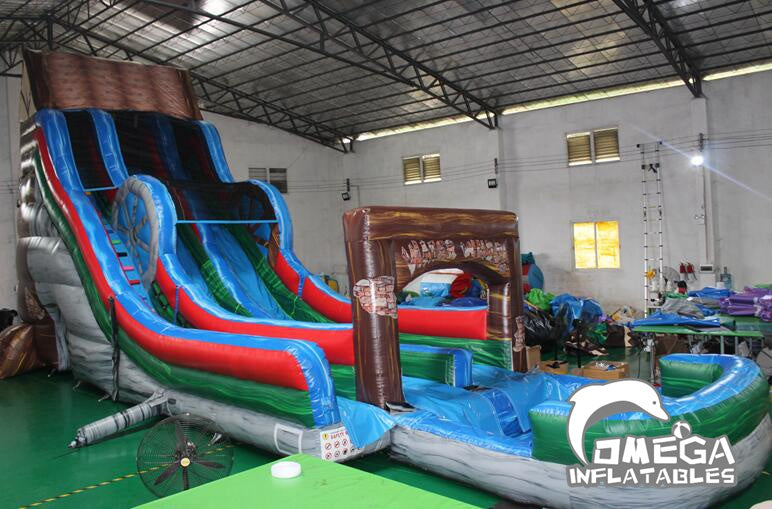 Inflatable Water Wheel Water Slide