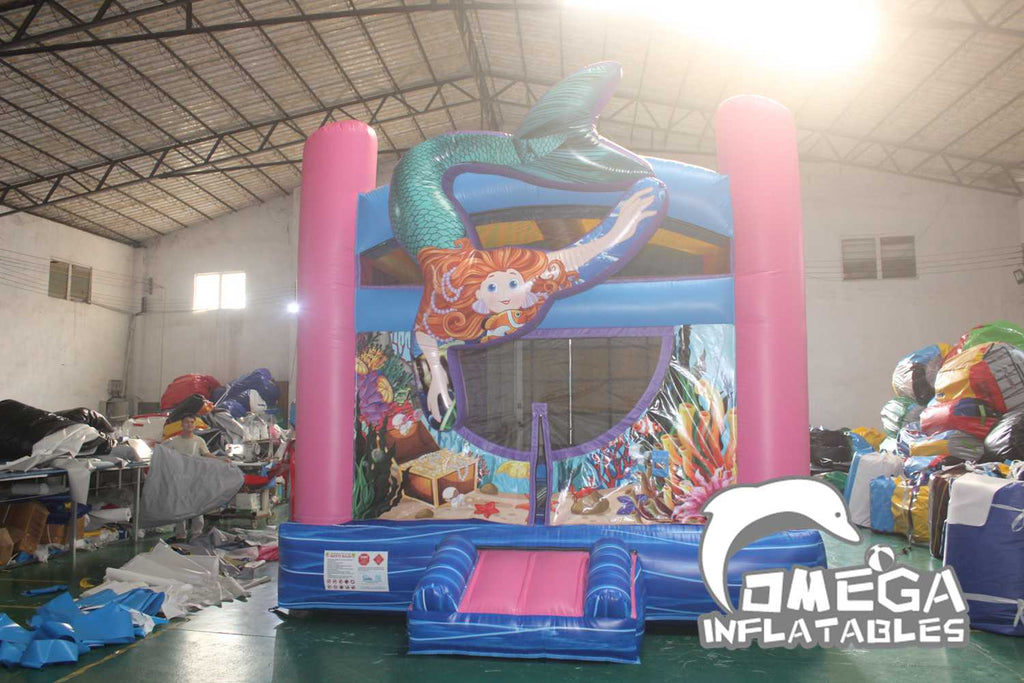 3D Mermaid Inflatable Bounce House to Buy