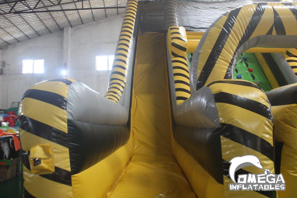 22FT Toxic Rush Inflatable Slide