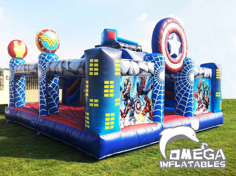 Avengers Commercial Inflatables Bouncy Castle