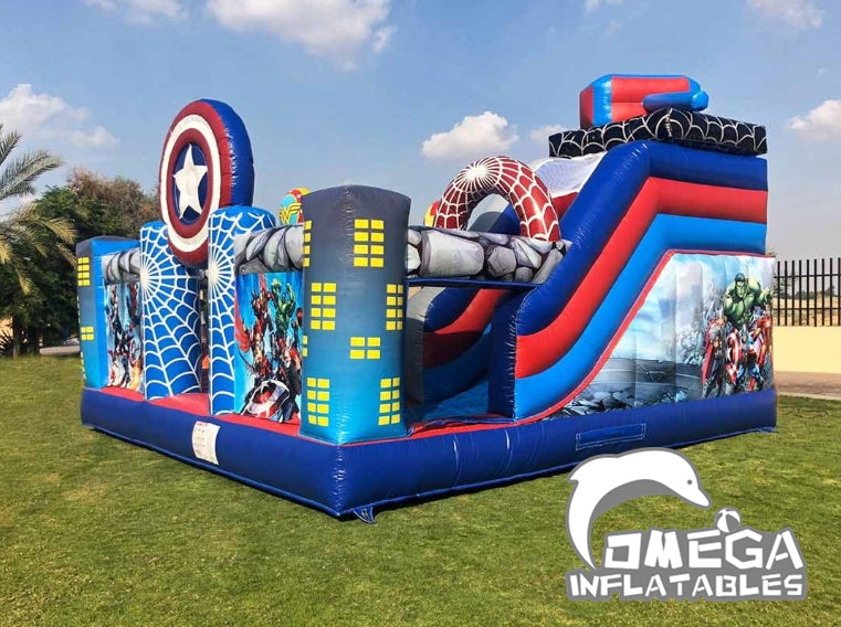 Avengers Commercial Inflatables Bouncy Castle