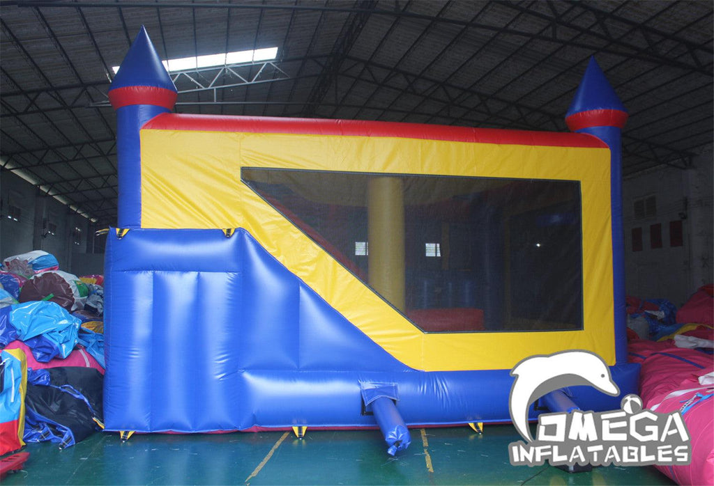 Inflatable 5 in 1 Castle Combo - Omega Inflatables Factory