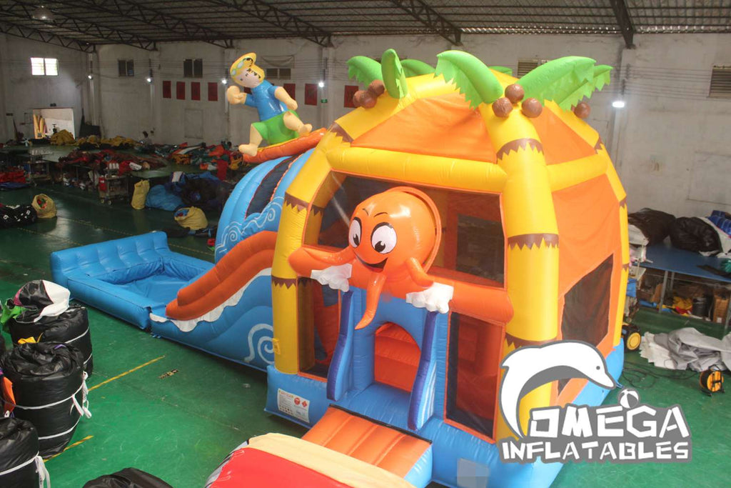 Large Inflatables Beach Jumper Combo