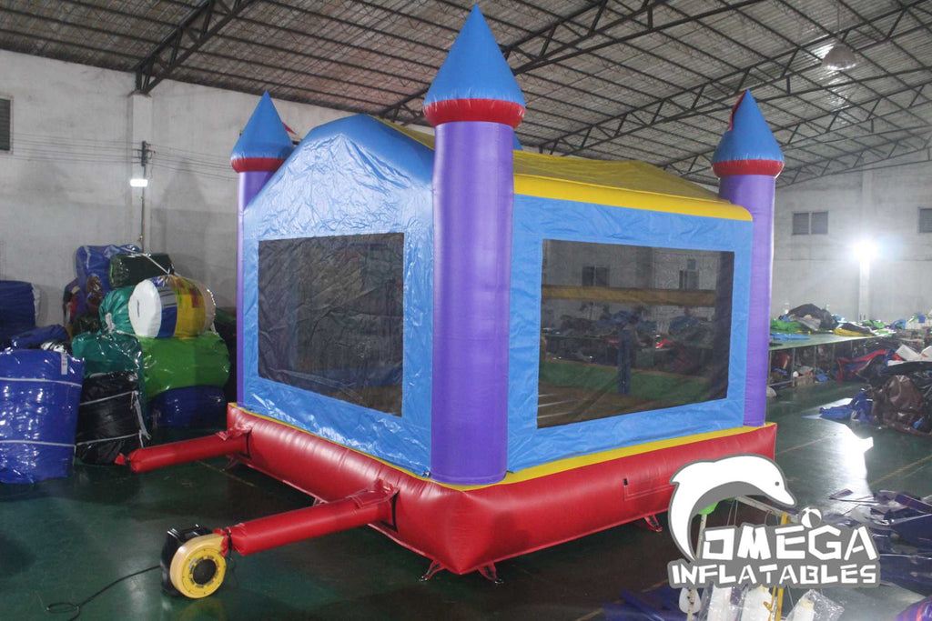 Colorful Inflatable Castle Bounce House