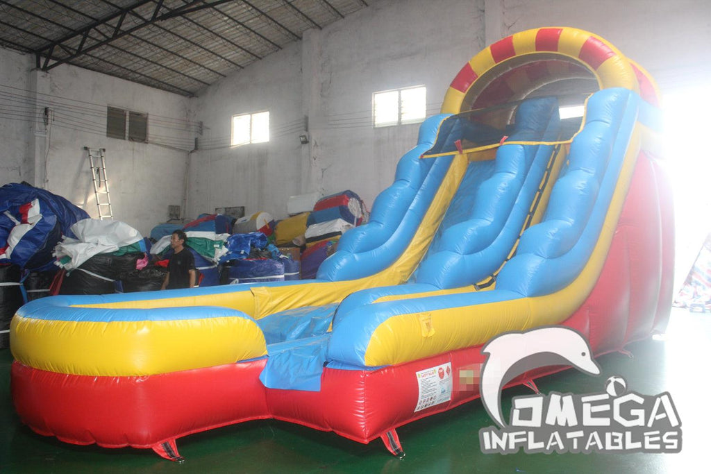 15FT Circus Mega Slide Buy Water Bounce House - Omega Inflatables Factory