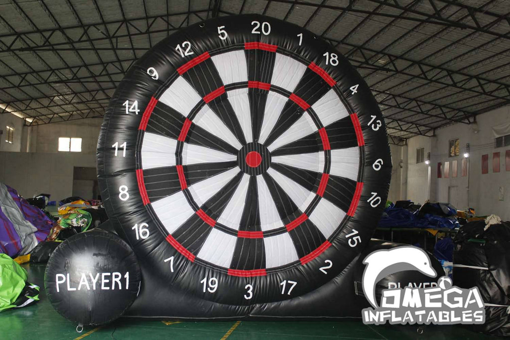 Single-Sided Soccer Dart Board with Velcro Balls