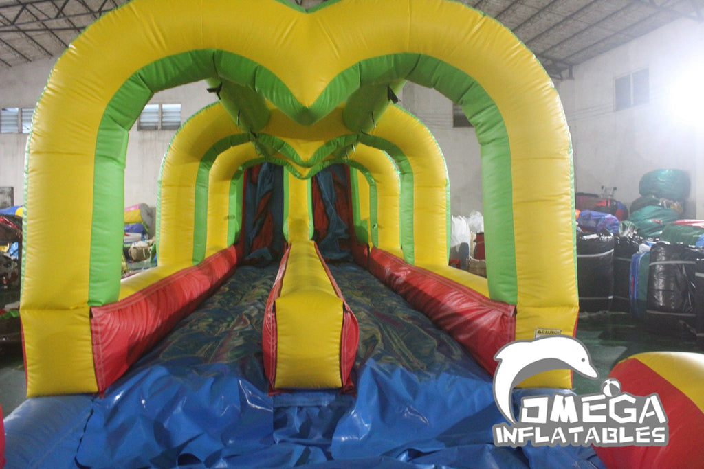 Inflatable Double Load Summer Splash Water Slide