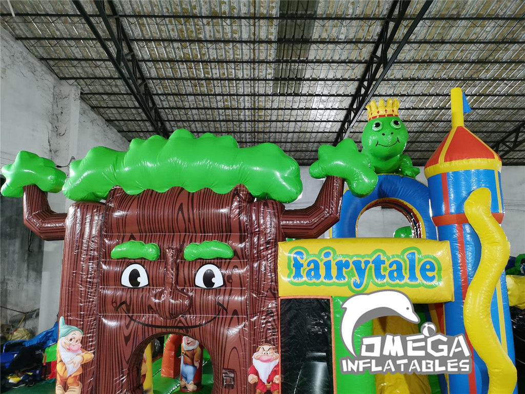 Fairytale Tree House Inflatable Combo - Omega Inflatables Factory