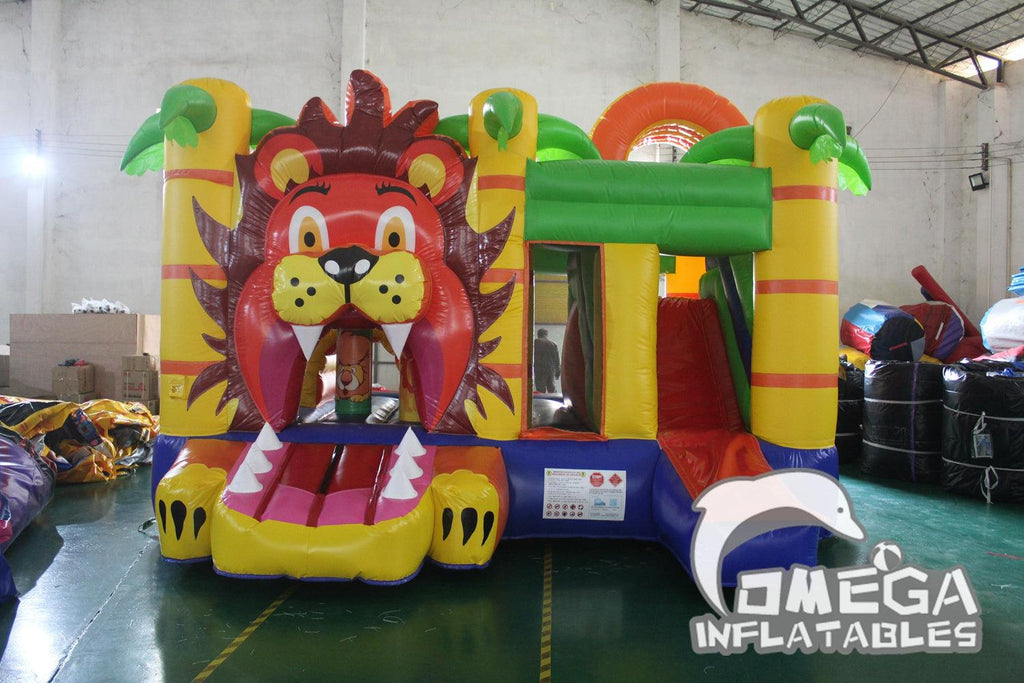 Lion inflatables jumper combo - Omega Inflatables Factory