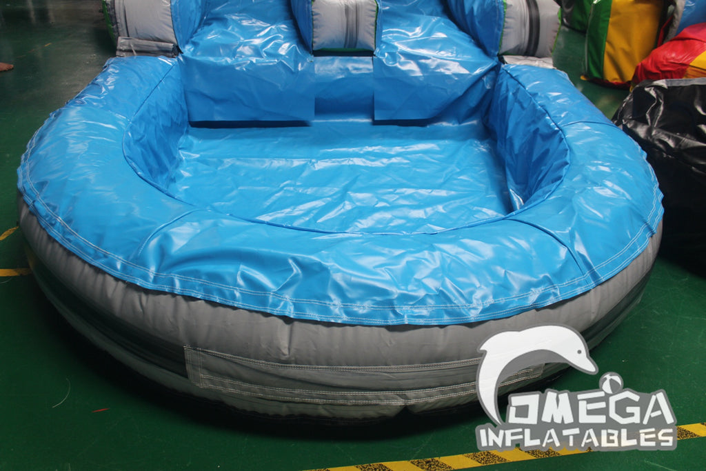 The Jurassic Cave Wet Dry Combo Water Moon Bounce for Sale