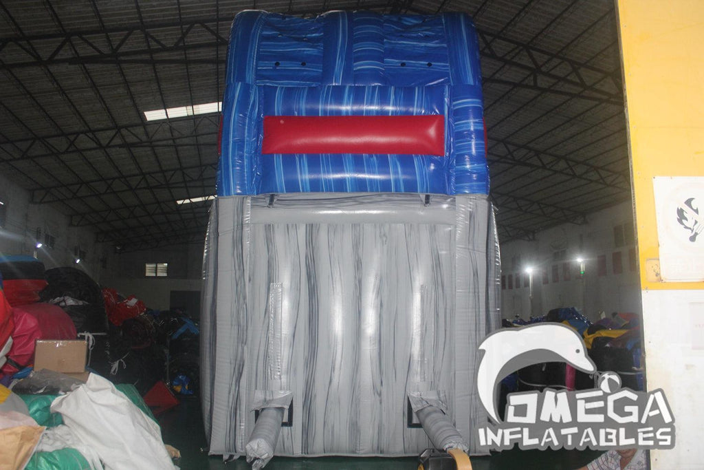 17FT Inflatable Marble Wave Water Slide - Omega Inflatables Factory