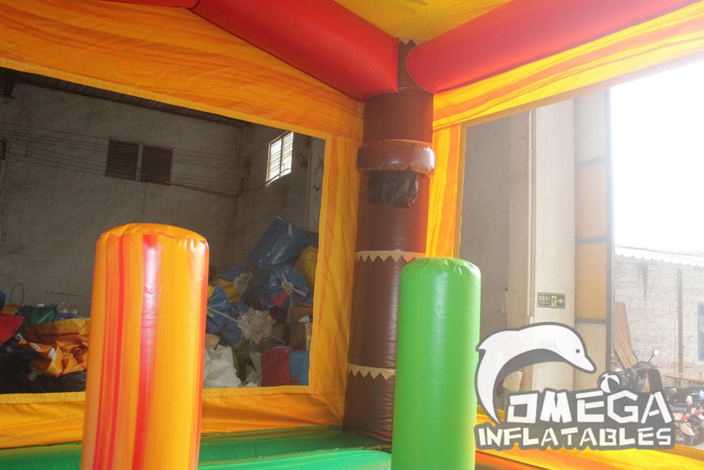 Inflatable Paradise Water Combo Commercial Jumpers Wholesale - Omega Inflatables Factory