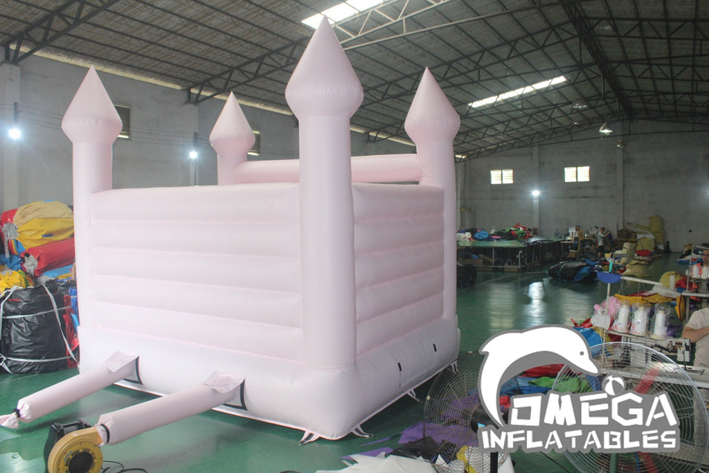 Pink Wedding Bounce House