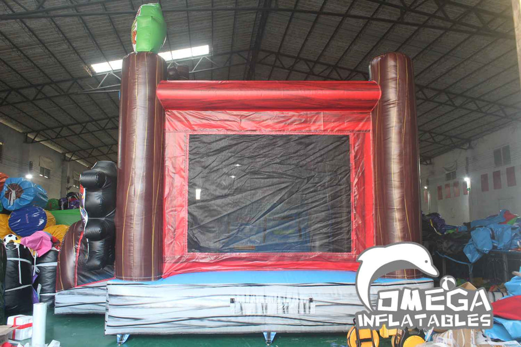 Commercial Inflatable Pirate Ship Wet Dry Combo