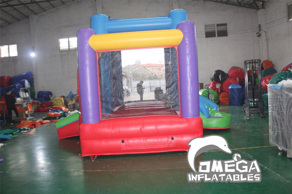 Rainbow Inflatable Kids Bounce House for Sale - Omega Inflatables Factory