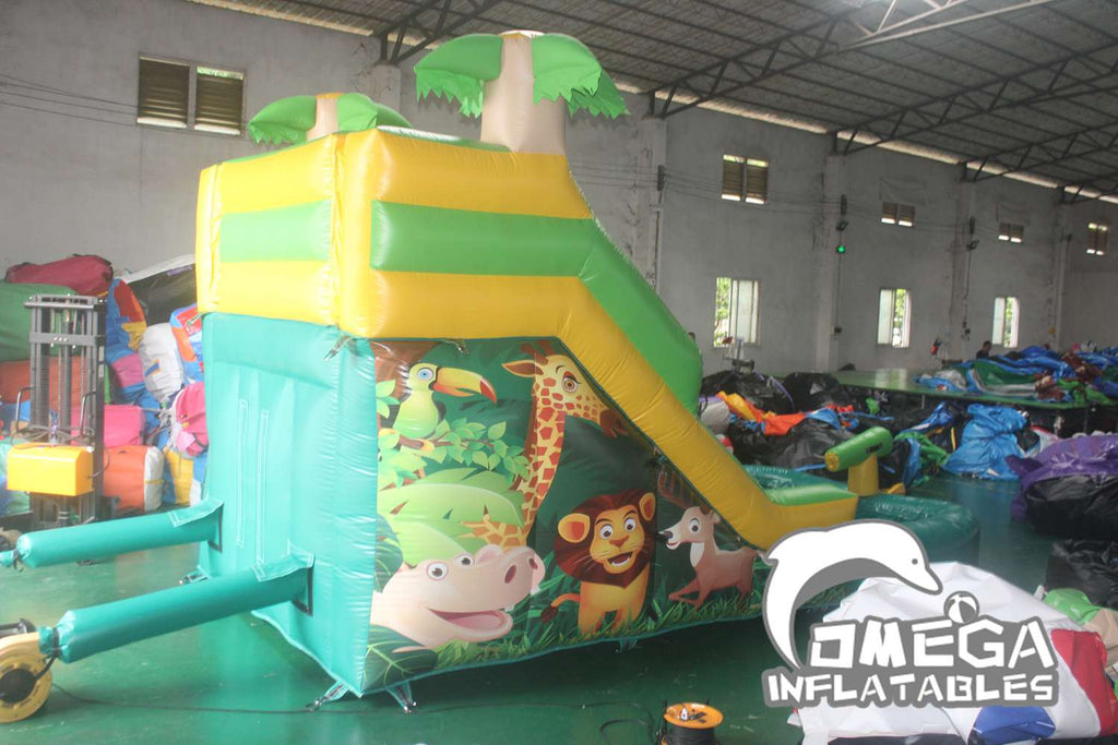 11FT Safari Inflatable Water Slides For Sale Near Me