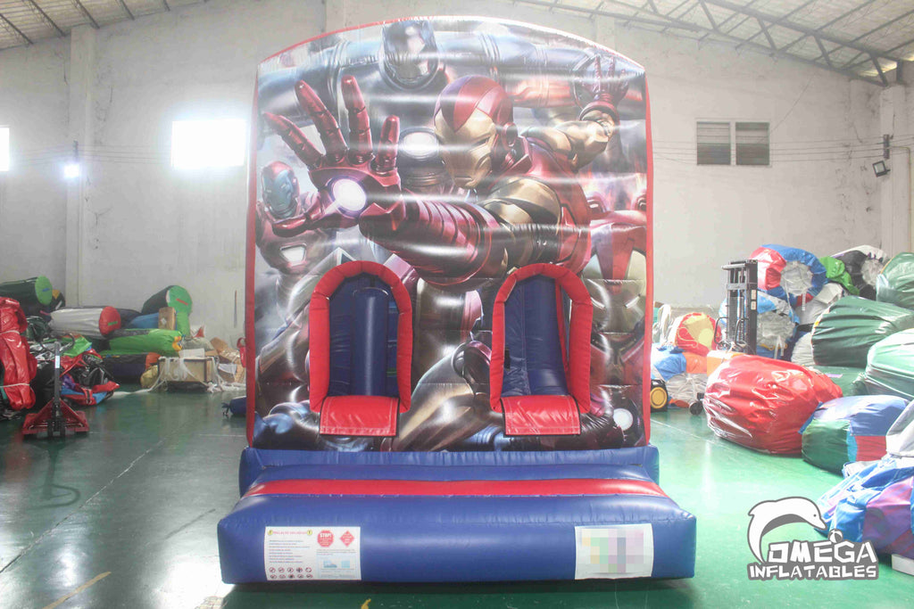 Super Heroes Obstacle Course Commercial Inflatables for Sale