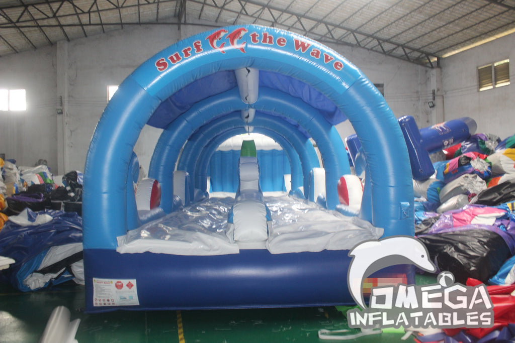 Surf the Wave Slip N Slide with Roof